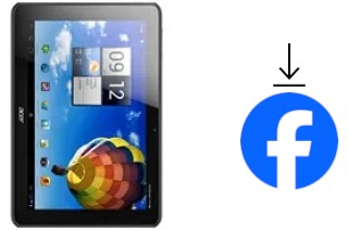 Como instalar o Facebook em um Acer Iconia Tab A510