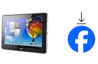 Como instalar o Facebook em um Acer Iconia Tab A511