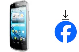 Como instalar o Facebook em um Acer Liquid E1