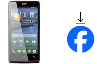 Como instalar o Facebook em um Acer Liquid E3 Duo Plus