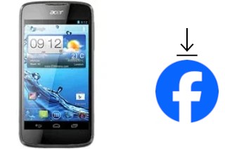 Como instalar o Facebook em um Acer Liquid Gallant E350