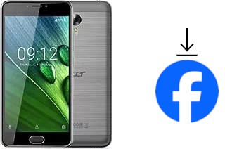 Como instalar o Facebook em um Acer Liquid Z6 Plus