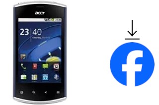 Como instalar o Facebook em um Acer Liquid mini E310