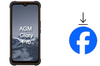 Como instalar o Facebook em um AGM GLORY PRO