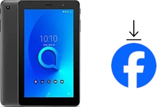 Como instalar o Facebook em um alcatel 1T 7