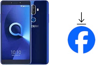 Como instalar o Facebook em um alcatel 3v