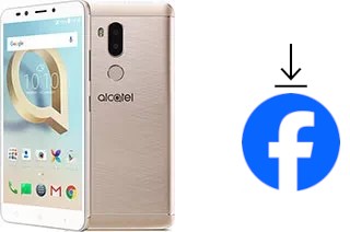 Como instalar o Facebook em um alcatel A7 XL