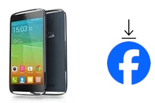 Como instalar o Facebook em um alcatel Idol Alpha