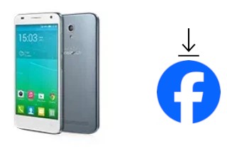 Como instalar o Facebook em um alcatel Idol 2 Mini S