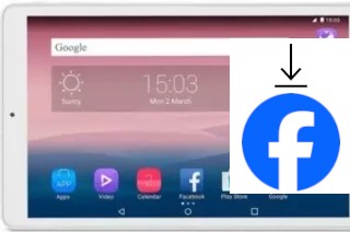 Como instalar o Facebook em um Alcatel OneTouch Pixi 3 (10)