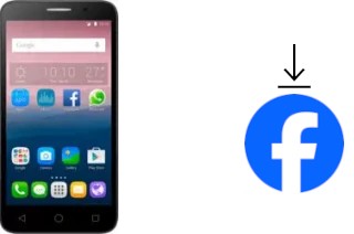 Como instalar o Facebook em um Alcatel OneTouch Pop 3 (5) 3G