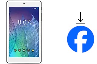 Como instalar o Facebook em um alcatel POP 7 LTE