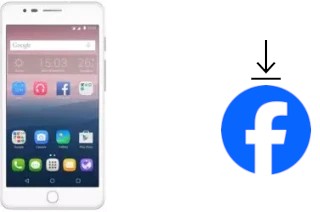 Como instalar o Facebook em um Alcatel OneTouch Pop Up