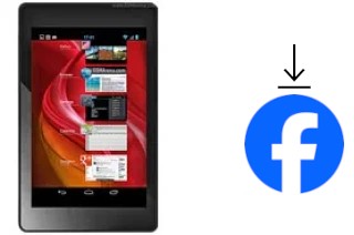 Como instalar o Facebook em um alcatel One Touch Evo 7 HD