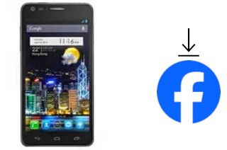 Como instalar o Facebook em um alcatel One Touch Idol Ultra