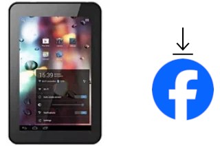 Como instalar o Facebook em um alcatel One Touch Tab 7 HD