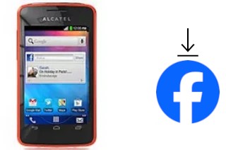 Como instalar o Facebook em um alcatel One Touch T'Pop