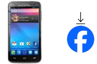 Como instalar o Facebook em um alcatel One Touch X'Pop