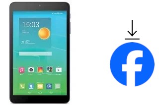 Como instalar o Facebook em um alcatel Pixi 3 (8) 3G