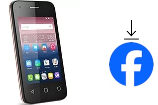 Como instalar o Facebook em um alcatel Pixi 4 (3.5)