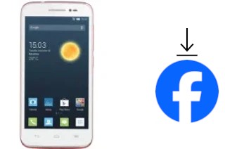 Como instalar o Facebook em um alcatel Pop 2 (4.5)