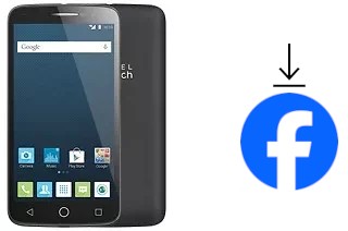 Como instalar o Facebook em um alcatel Pop 2 (5) Premium