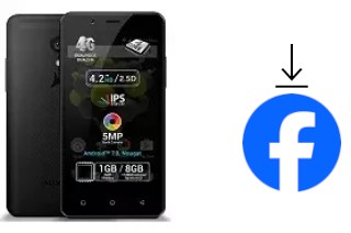 Como instalar o Facebook em um Allview P4 Pro