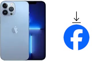 Como instalar o Facebook em um Apple iPhone 13 Pro Max