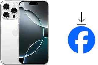 Como instalar o Facebook em um Apple iPhone 16 Pro