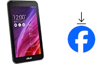 Como instalar o Facebook em um Asus Fonepad 7 (2014)