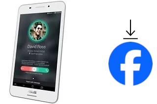 Como instalar o Facebook em um Asus Fonepad 7 FE375CL