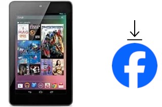 Como instalar o Facebook em um Asus Google Nexus 7