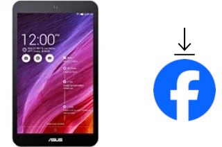 Como instalar o Facebook em um Asus Memo Pad 8 ME181C