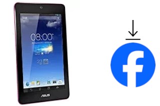 Como instalar o Facebook em um Asus Memo Pad HD7 16 GB