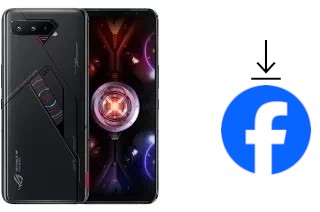 Como instalar o Facebook em um Asus ROG Phone 5s Pro