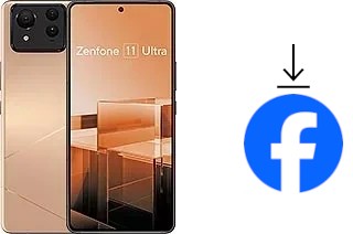 Como instalar o Facebook em um Asus Zenfone 11 Ultra