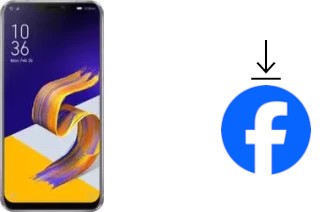 Como instalar o Facebook em um Asus ZenFone 5Z