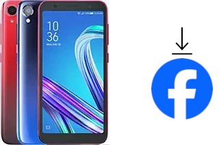 Como instalar o Facebook em um Asus ZenFone Live (L2)