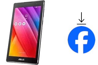 Como instalar o Facebook em um Asus Zenpad C 7.0 Z170MG