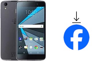 Como instalar o Facebook em um BlackBerry DTEK50