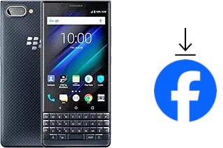 Como instalar o Facebook em um BlackBerry KEY2 LE