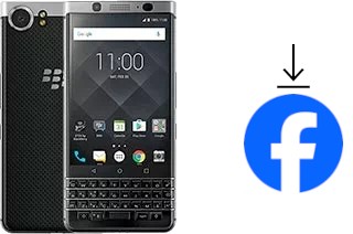 Como instalar o Facebook em um BlackBerry KEYone