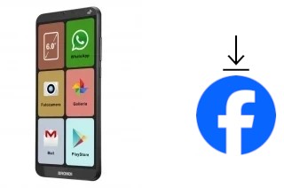 Como instalar o Facebook em um Brondi AMICO SMARTPHONE XL NERO