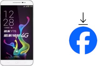 Como instalar o Facebook em um Coolpad Y76