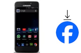 Como instalar o Facebook em um Coradir LBS50 3G Classic