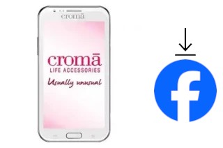 Como instalar o Facebook em um Croma CRCB2094