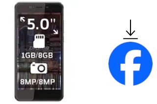 Como instalar o Facebook em um Digma Vox Flash 4G