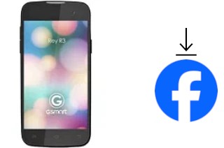 Como instalar o Facebook em um Gigabyte GSmart Rey R3