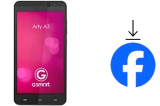 Como instalar o Facebook em um Gigabyte GSmart Arty A3