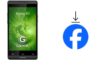 Como instalar o Facebook em um Gigabyte GSmart Roma R2